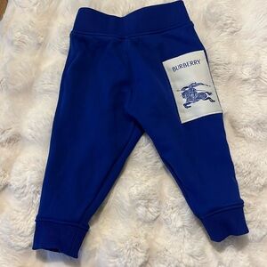 Burberry
Equestrian Knight cotton track pants Used